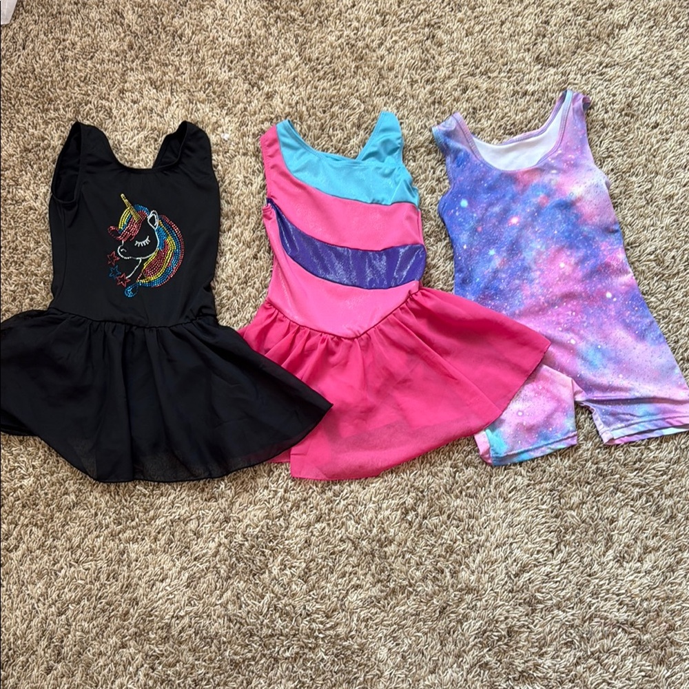 Size 5 set leotards (gymnastics)